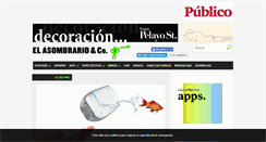 Desktop Screenshot of elasombrario.com